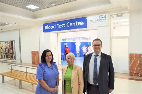 Mike Welcomes New Nhs Blood Test Centre At Merry Hill Mike Wood Mp