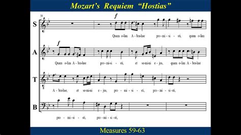 Mozart Kv626 Requiem 10 Hostias Tenor Youtube