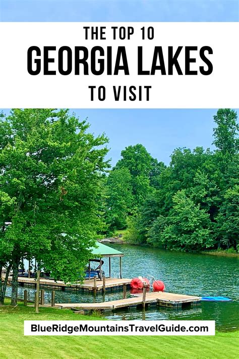 The 15 Best Lakes In Georgia To Visit