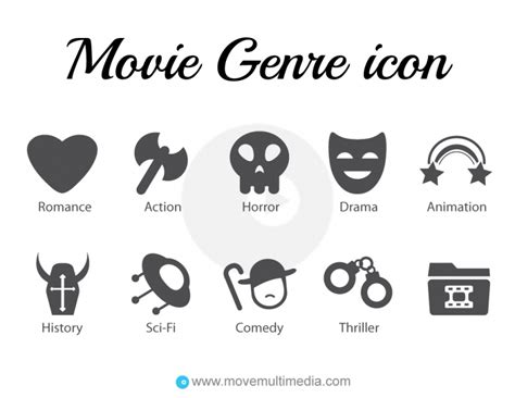 Movie Genre Icon At Collection Of Movie Genre Icon