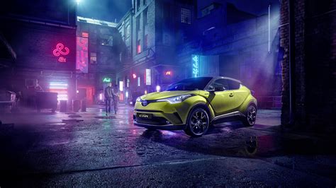 Toyota C Hr Neon Lime Powered By Jbl 2019 4k Wallpaper