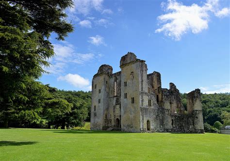 Old Wardour Castle In Wiltshire Foto