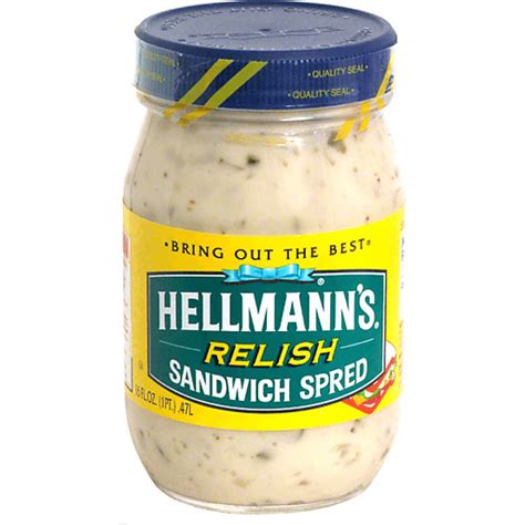 I have to mention that i was watching top chef as i was making much better, and they even added some nice flavor! Hellmanns Relish Sandwich Spread | Shop | Clements'