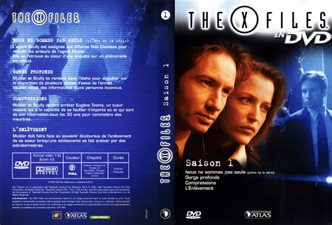 Jaquette Dvd De X Files Saison 1 Dvd 1 Cinéma Passion