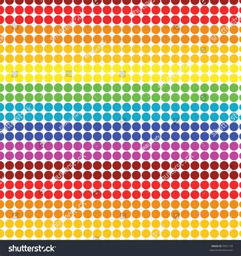 Colored Dots Vector 9951178 Shutterstock