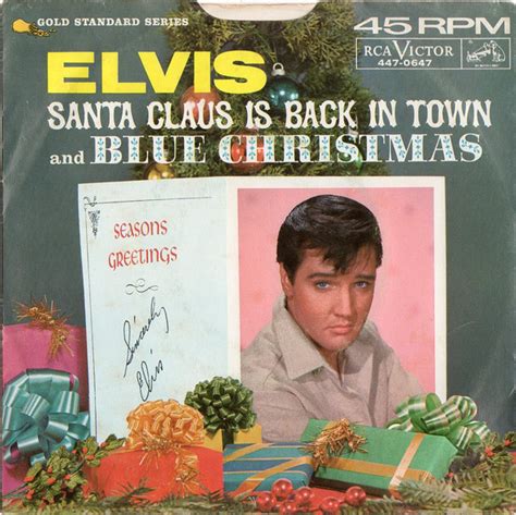 Elvis Presley Blue Christmas 1965 Vinyl Discogs