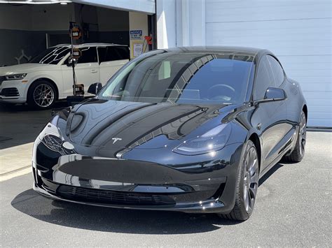 2021 Tesla Model 3 Black — Detailership™
