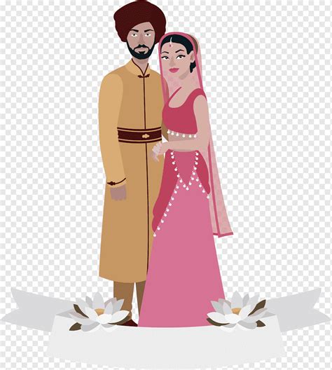 Man And Woman Standing Beside Each Other Illustration Weddings In