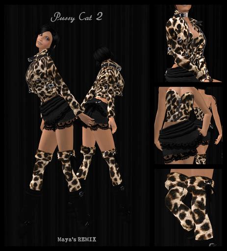 Second Life Marketplace Mayas Remix Leopard Fur Riders