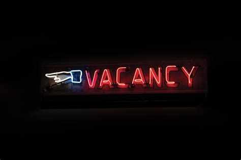 Vacancy Double Sided Neon Sign Neon Signs Online The Dingman