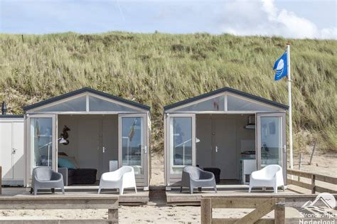 Strandhäuser Wijk Aan Zee Hütten Am Meer Am Strandpavillon Noorderbad Ostsee Urlaub
