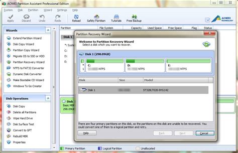Aomei Partition Assistant Professional Edition 40 With Serial Key
