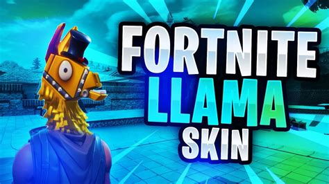 Fortnite How To Get Llama Skin For Free Works In Game Youtube