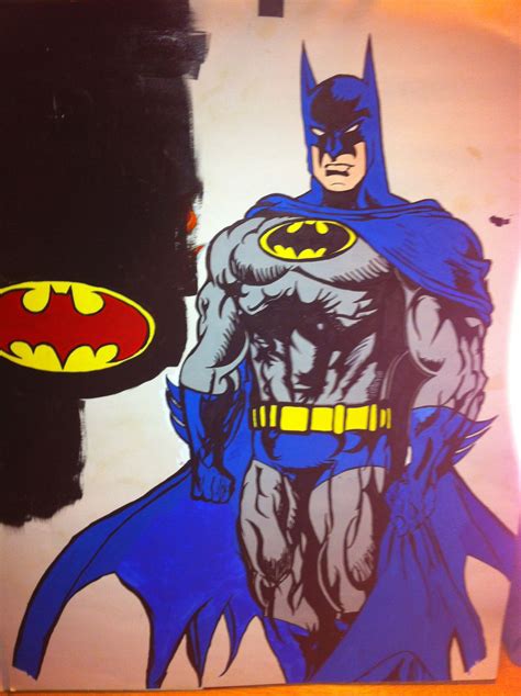 The Dark Knight Patrolling Gotham City Superhero Room Superhero