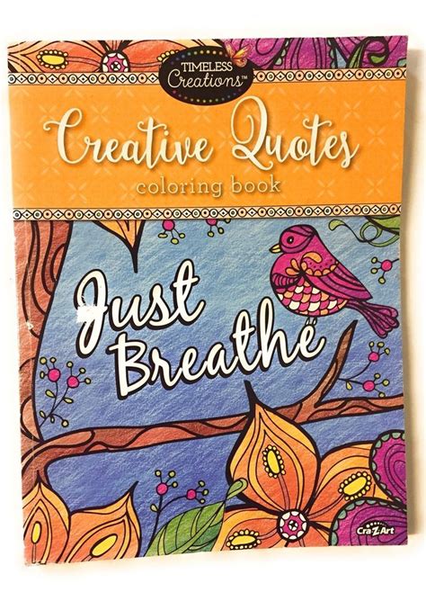 Download Cra-Z-Art Timeless Creations Creative Quotes Coloring Book ...