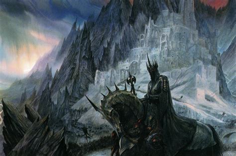 Sauron The Lord Of The Rings John Howe Fantasy Art