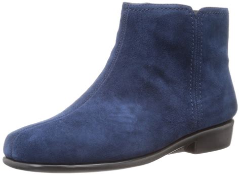 Aerosoles Womens Duble Trouble Ankle Boot Mid Blue Suede 7m Boots
