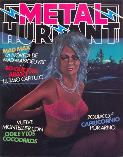Metal Hurlant 1981 Nueva Frontera Eurocomic 22 Ficha De Número