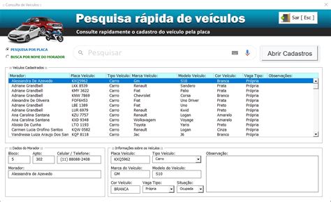 Cadastro e controle de moradores para condomínio Douglas Godoy Douglas Godoy