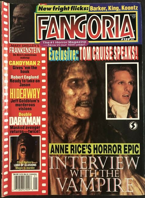 Fangoria 139 January 1995 Anne Rices Horror Epic Interview