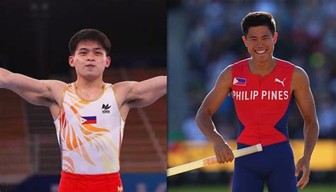 Carlos Yulo Ej Obiena Named As Psa Athletes Of The Month
