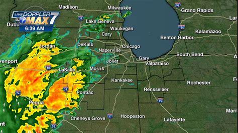 Chicago Weather Live Radar More Rain Thursday As Flooding Concerns