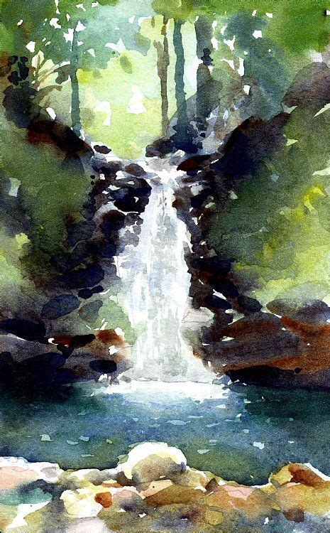 Тупоршин Владимир — акварели и рисунки Watercolor Landscape Paintings