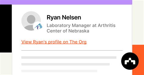 Ryan Nelsen Laboratory Manager At Arthritis Center Of Nebraska The Org