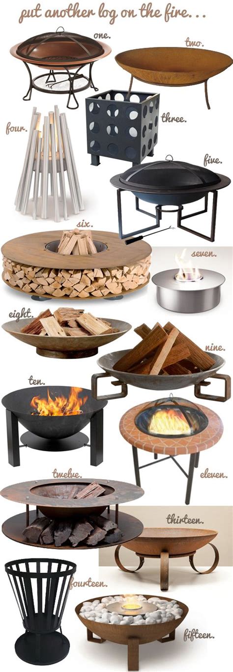 The Weekend Notebook Put Another Log On The Fire Top Fire Pits For