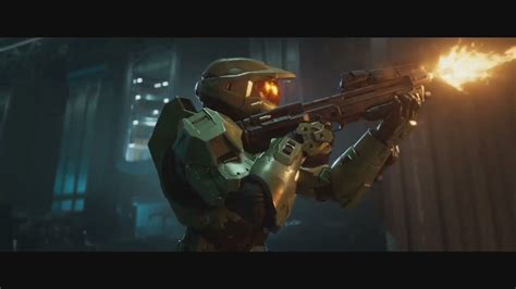 Halo Infinite Campaign Intro Cutscene Master Chief Vs Atriox Youtube