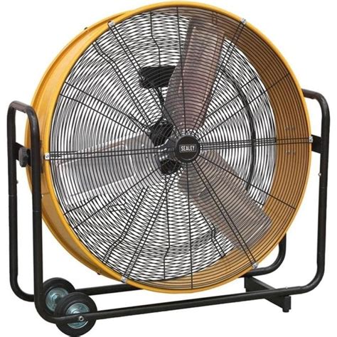 Sealey Industrial High Velocity Drum Fan 30 Inch 110v Rsis