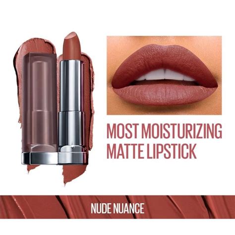 MAYBELLINE THE CREAMY MATTES LIPSTICK NUDE NUANCE Shopee Philippines