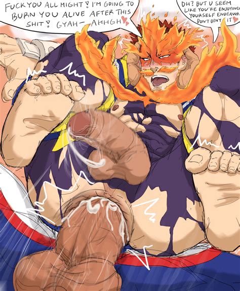 Rule 34 All Might Anal Anal Sex Balls Bara Dilf Endeavor My Hero