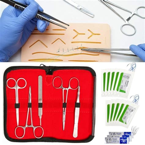 Buy Toonshare Suture Practice Kit Suturing Human Skin Medic Al Silicone