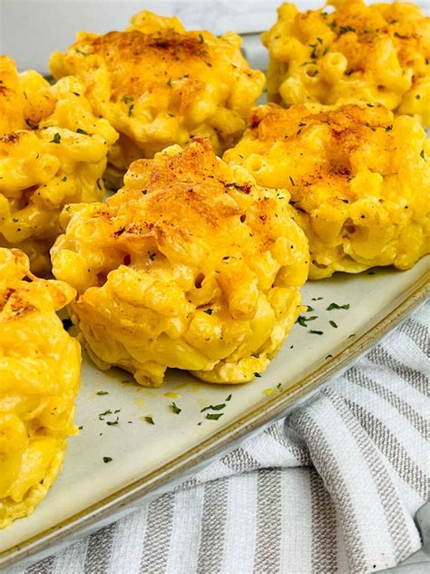 Easy Delicious Baked Mac And Cheese Bites Appetizer