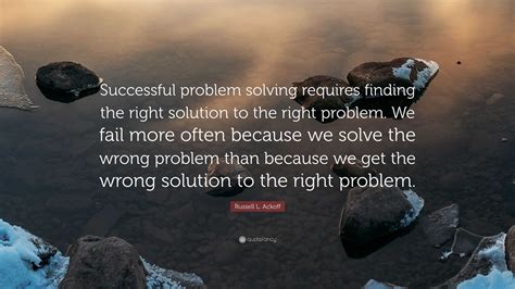 Problem Solve Quote