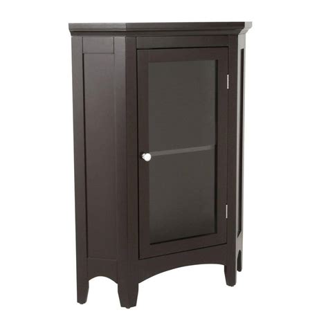 Elegant Home Fashions Wilshire Corner Floor Cabinet 27875 In X 16125