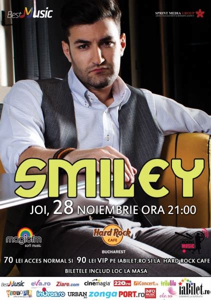 Concert Smiley în Hard Rock Cafe Din Bucureşti Iconcertro Iconcertro