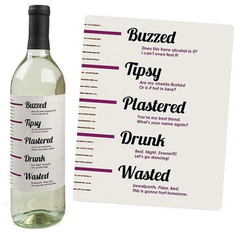 Sip Happens Funny Wine Bottle Labels Set Of By Bigdotofhappiness Funny Wine Bottles Funny