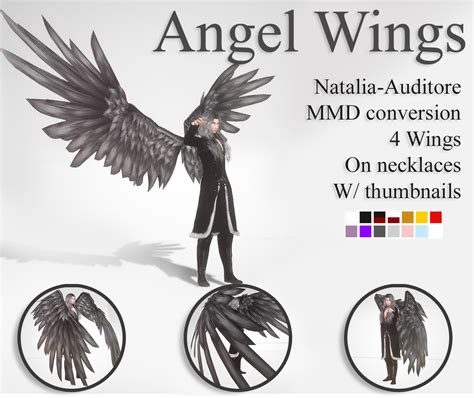 Natalia Auditore Conversion From Mmd Wings By Ragexyzts3 Soon4 Wings