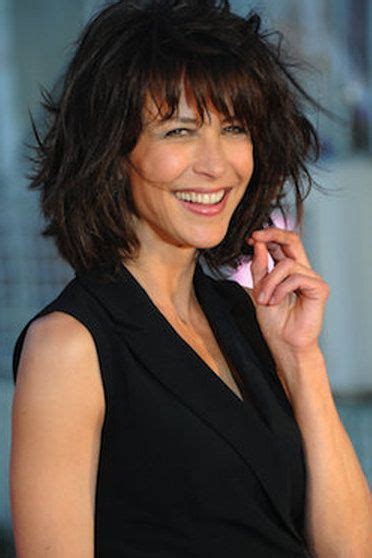 Sophie Marceau Reine Du Festival De Cannes Cute Hairstyles For Short