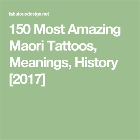 150 Maori Tattoos Meanings And History Ultimate Guide July 2021