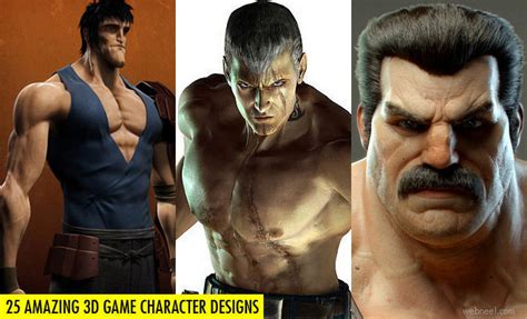 Daily Inspiration 50 Amazing 3d Game Characters Design Masterpieces