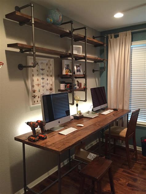 15 Diy Office Desk You Can Build Easily At Home Home And Gardening Ideas