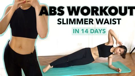 15 Mins Abs Workout Slimmer Waist In 14 Days 15 Phút Tập Bụng TẠi