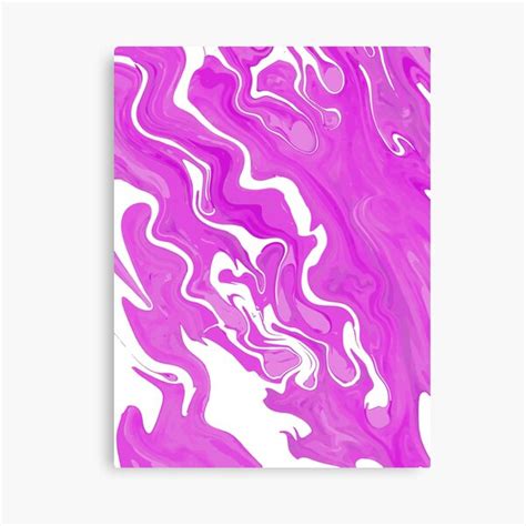Abstract Trippy Purple Swirl Canvas Print For Sale By Fangpunk
