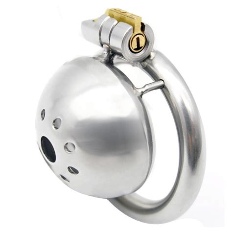2018 Newest Cb3000 Chastity Device Super Small Short Cock Cage Stainless Steel Metal Male