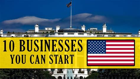 10 Businesses You Can Start In Usa 10 Business Ideas For 2018 Buzzpost