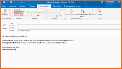 Sensationell Outlook Abwesenheitsassistent Einrichten Ohne Exchange