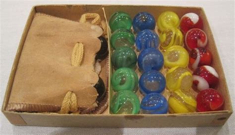 Akro Agate ~ Snake Marbles Box Set Marble Box Marble Games Marble Board